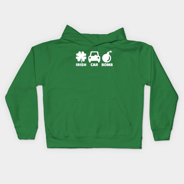 Irish car bomb Kids Hoodie by Designzz